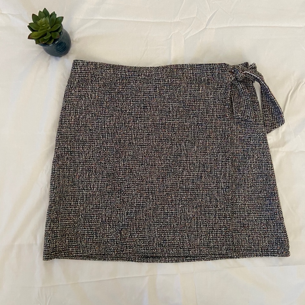 Loft wrap skirt